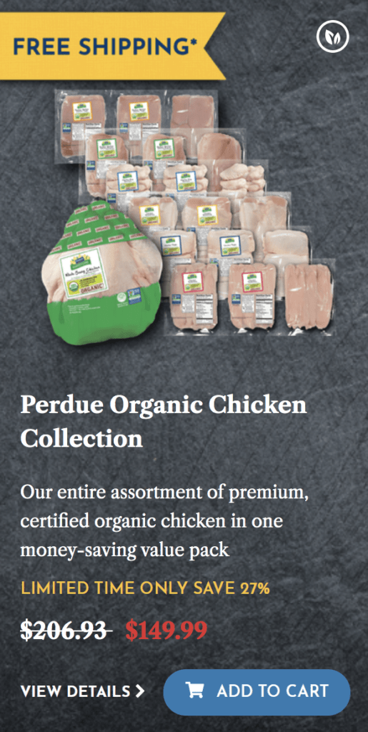 Perdue Organic Chicken
